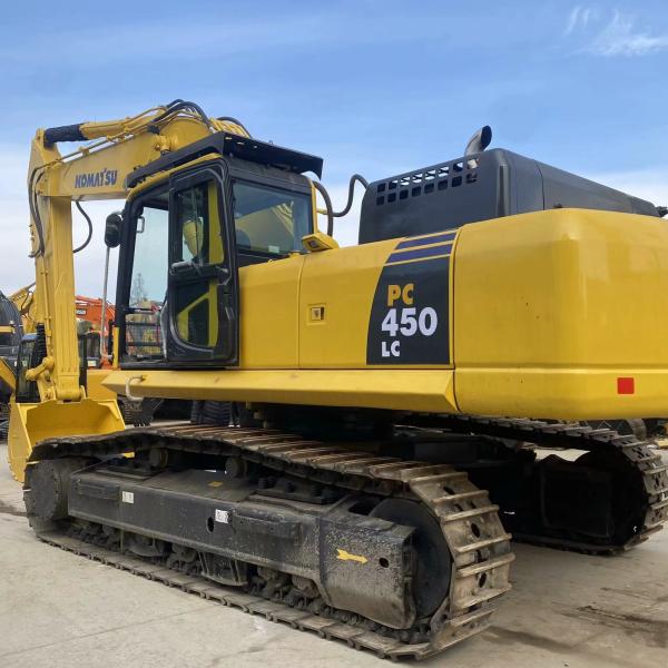 Heavy Duty Second Hand Komatsu Excavator PC450 Used Construction Digging Machine