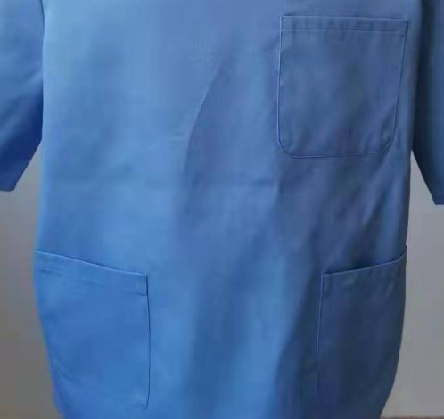180gsm-220gsm Hospital Surgical Scrubs Non Sterile Two Pieces Disposable Doctor Gown