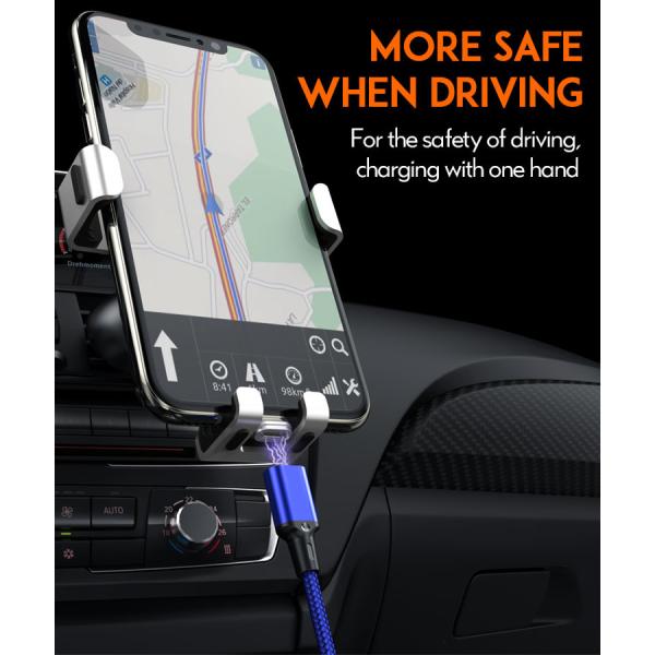 Square 180 Rotation OEM Magnetic USB Charging Cable Data Sync