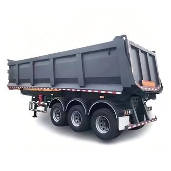 Africa Heavy-Duty Dump Truck Semi Trailer: Engineered for Efficient Transportation and Unloading of Bulk Materials and Waste