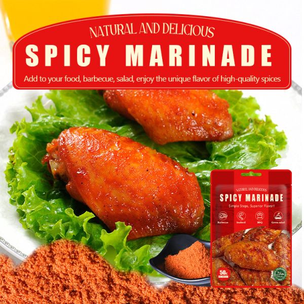 2025 Hot Selling McSino Spicy Barbecue Chicken Marinade Powder Popular Dried Style Seasoning Spice Mixed Spices Seasonings