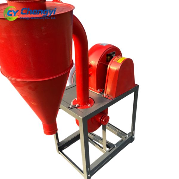 200-700kg/h Capacity Self Priming Crusher Grinder Automatic Feeding Corrosion Resistant Grain Milling Machine