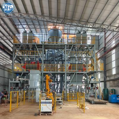 10-30TPH Full Auto Dry Mortar Production Line Tile Adhesive Making Machine