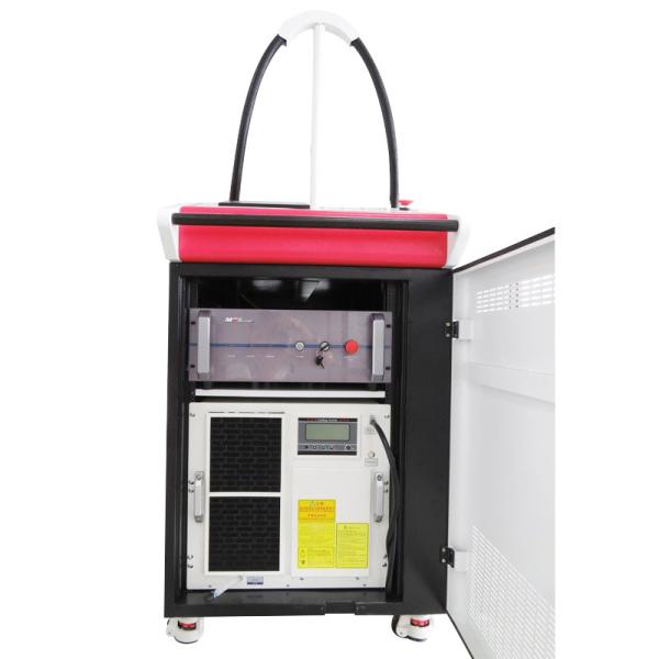 2000W Handheld Laser Cleaning Machine for Degreasing and Rust Removal Power Adjustment Range 10%-100%