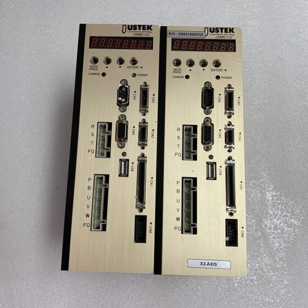 Motorista servo linear 50/60HZ 500W 3.7/6A 3PHASE de JUSTEK JSMD-02 NOVO