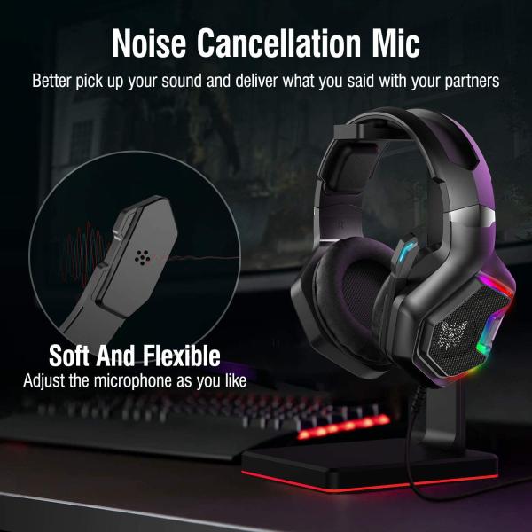 DC5V 50mm Ipx-5 ONIKUMA K10 Pro Gaming Headset With Mic