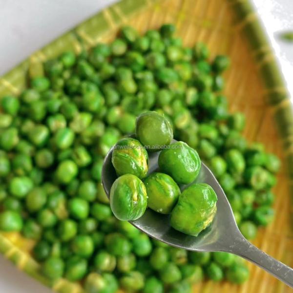 Saveur multi épicée Pea Snacks de vente de pois de casse-croûte d'ail sain frais chaud de wasabi
