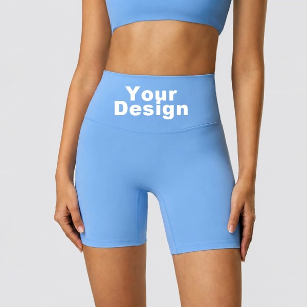 Custom High Waist Shaping Yoga Bike Shorts OEM ODM