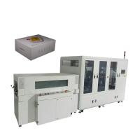 PLC HMI entièrement automatique machine de laminage et de coupe