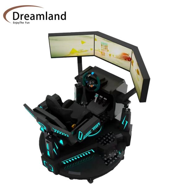 レーシングゲームを次のレベルへ オートレーシングシミュレーター 200kg 32*3 インチスクリーンディスプレイ