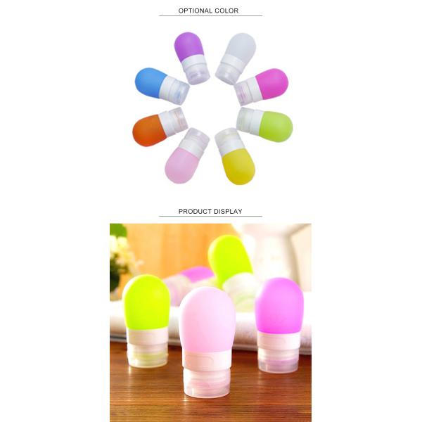 Экран печатая многоразовые небольшие бутылки перемещения силикона 80Ml