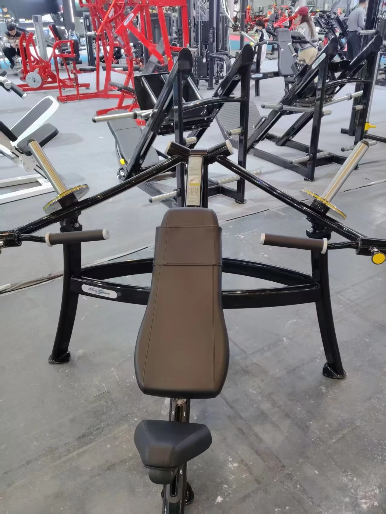 Commercial Plate Loaded Incline Bench Press Machine for Upper Chest Strength Training