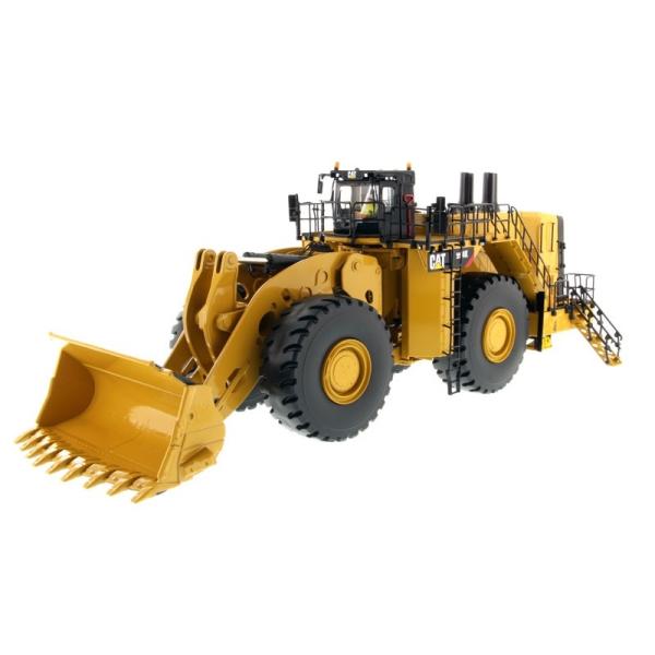 DM Earthmoving Heavy Duty Wheel Loader Alloy Construction Vehicle Model 1/50 85505C