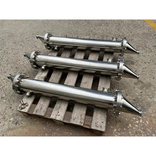 Stainless Steel Double Tube Sheet Heat Exchanger For Heat Transfer Cooling