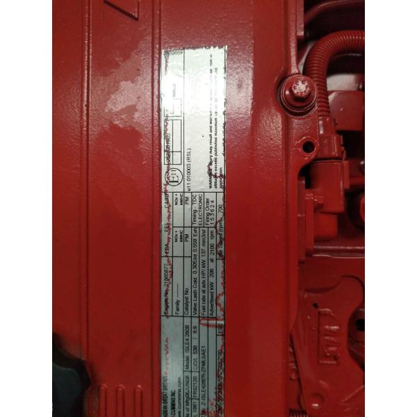 ISLe270 Truck Engine Assembly Euro 3 Diesel Engine Assy 1400r/ Min
