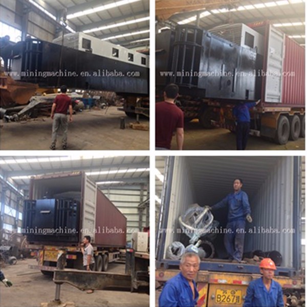 Electric Power Jet Suction Dredger with Sand Screening Machine and 20 m Dredging Depth