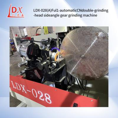 Full CNC Saw Blade Double Sharpening Head Side Angle Sharpening Machine LDX-028A