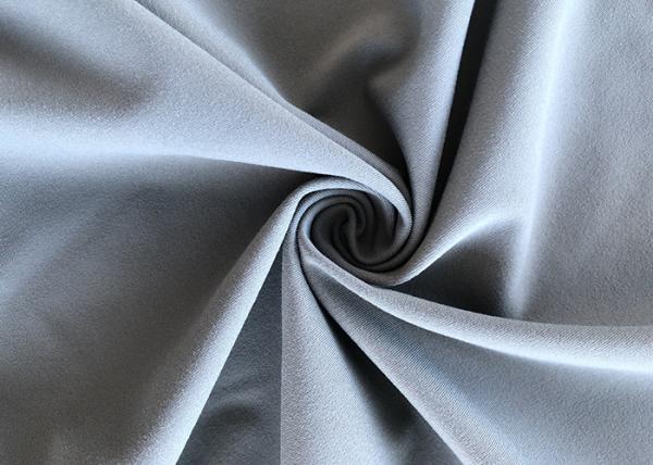 La trame de bout droit de couplage a tricoté le tissu en nylon de Spandex pour des vêtements de sport
