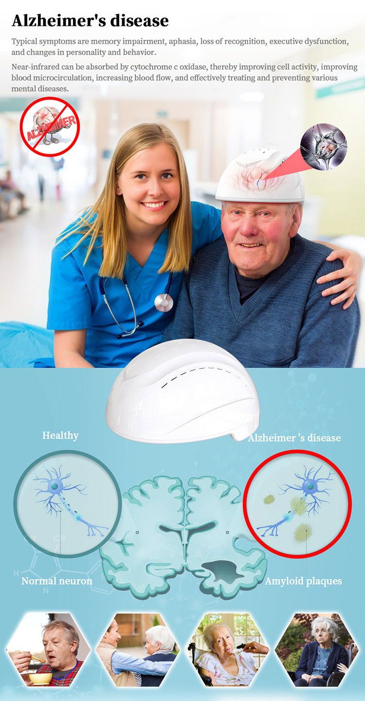 машина Biohackers Photobiomodulation стимулированием 810 nm LightBrain