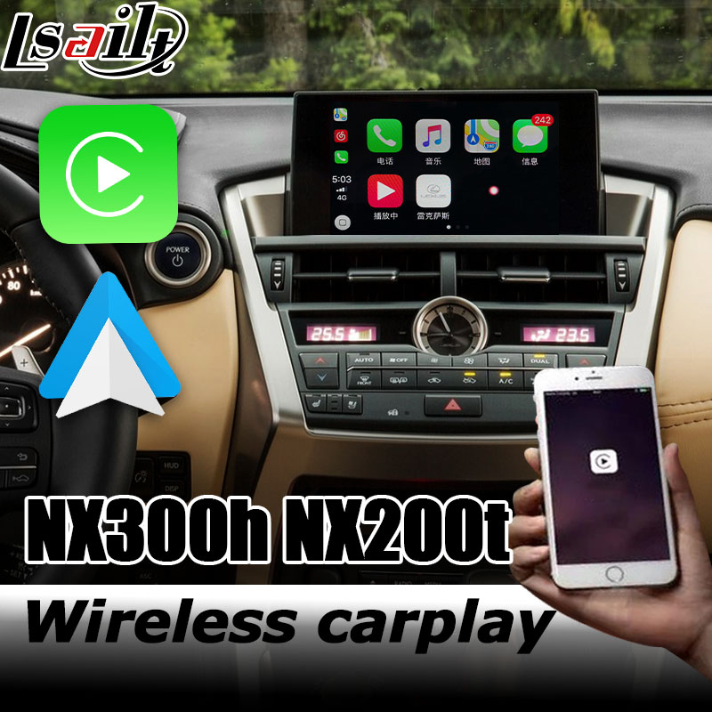 Беспроводной carplay интерфейс Lsailt для автомобиля андроида Lexus NX NX300 NX200t NX300h