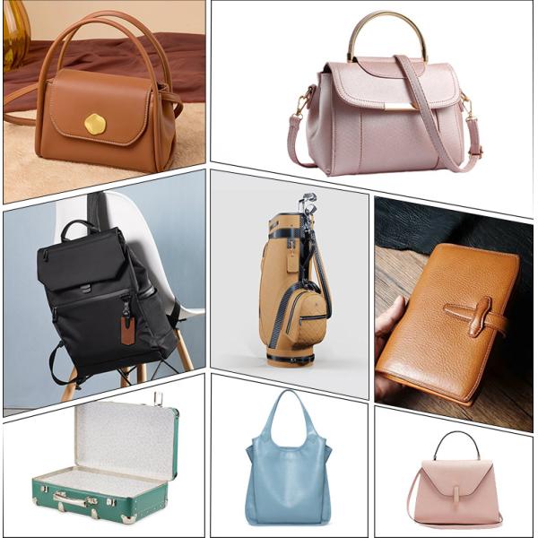 Soft Touch Microfiber Fabric PU Synthetic Leather For Bags
