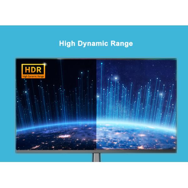 IPS Screen 24 Inch LED Gaming Computer Monitor High Refresh Rate White Color Eye Care