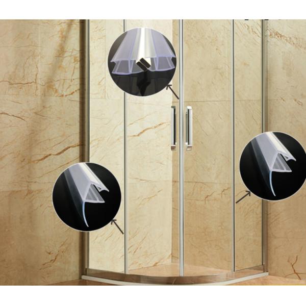 Силиконовый проем для стеклянных дверей для душа Предотвратить утечки и остановить повреждение водой