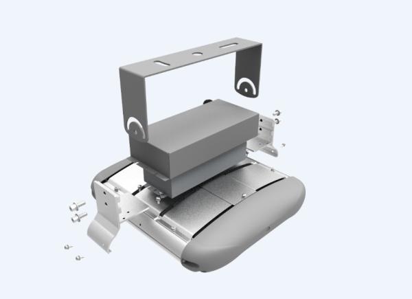 165LM / W Outdoor Flood Fixture For Horse Arena 7 Years Warranty
