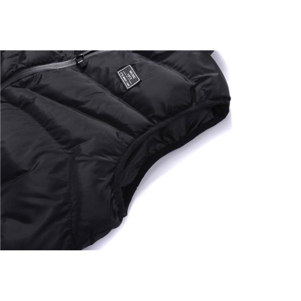 Зимний классический плюс-размер верхняя одежда цинк толстый утилита без рукава теплый хлопчатобумажный жилет мужской жилет