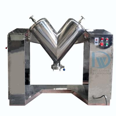 Dry V Type Powder Mixer Chemical Pharmaceutical Powder Blender Machine