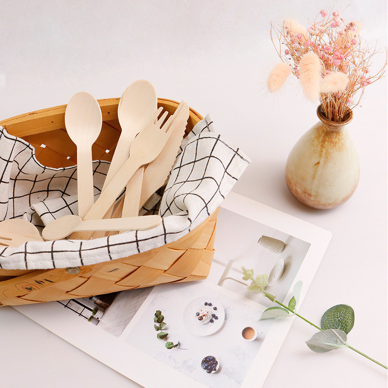 Disposable Wooden Cutlery Eco-Friendly Solution for Environmentally Friendly Dining
