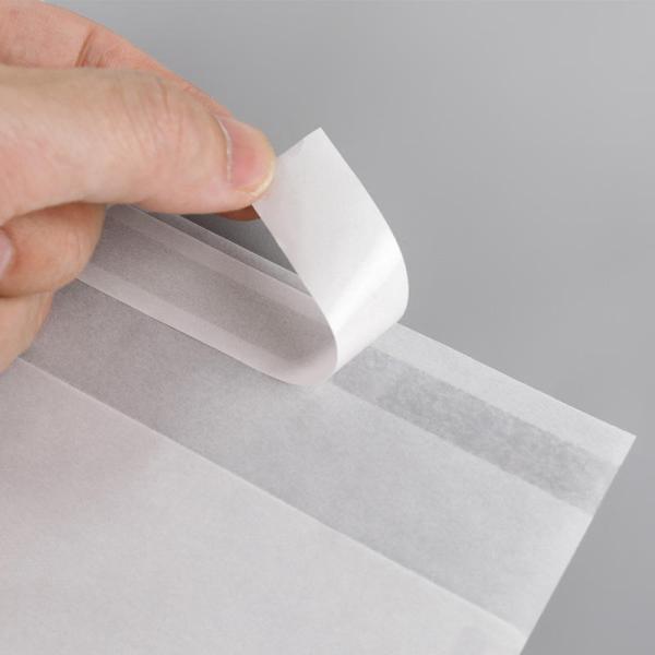 Self Adhesive Glassine Paper Bag Greaseproof Printed Glassine Bags Food Grade
