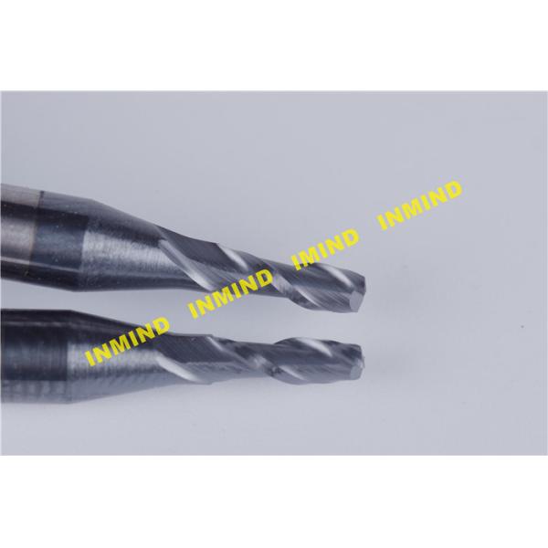 CNC Milling Machine Cutting Tools , R0.2 Corner Rounding End Mill Set
