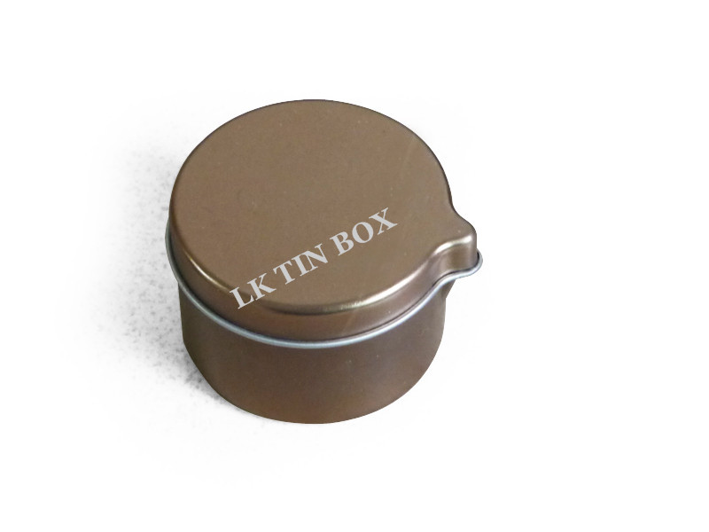 Doc Marten Metal Printed Small Tin Boxes Screw Shoe Polish Tin Box With Embossing