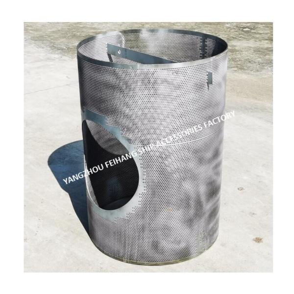 Filtre de coffre de mer - Élément filtrant d'eau de mer marine Filtre de coffre de mer Crépines de coffre de mer