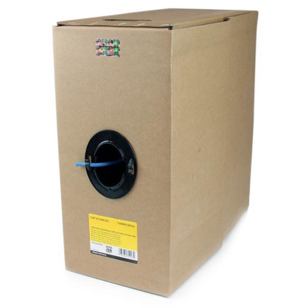 O volume Unshielded Cat5e do computador cabografa PR04 0,48 24AWG o CU 4 emparelha o cobre desencapado