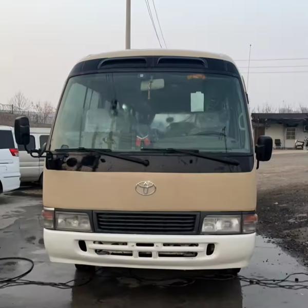 7005*2040*2785 Good Condition 30 Seats Mini Bus Or Used Toyo ta Coaster Bus Hot Sal