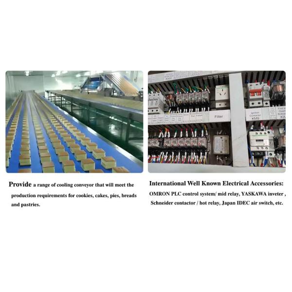 Turnkey 380V Muffins Rusk Automated Bakery Production Line