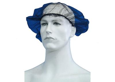 Comfortable Disposable Head Cap Nylon Net 21 Inch With Two Adjustable Ties Bands