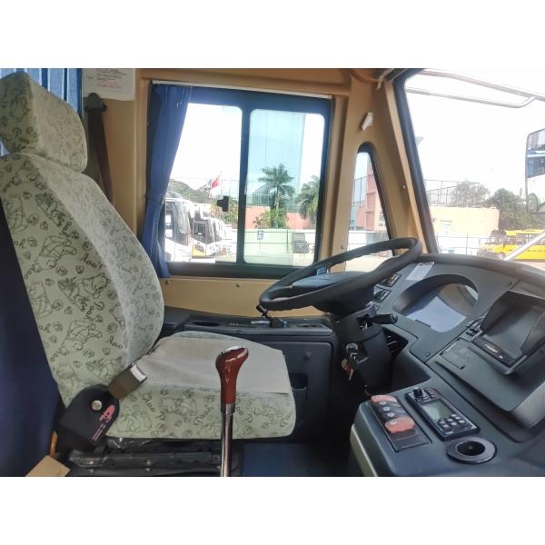 ShenLong Подержанные школьные автобусы 36 мест LHD Рулевое положение Дизельное топливо Тип