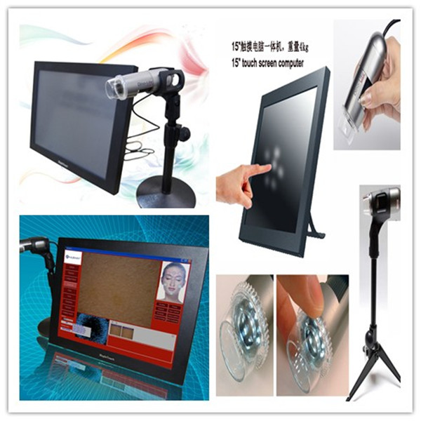 2017 First class hair skin analyzer machine / scalp analyzer equipment for beauty salon