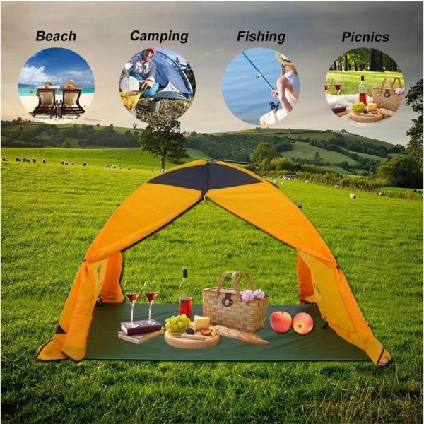 210T polyester PU5000mm Waterproof Picnic Blanket