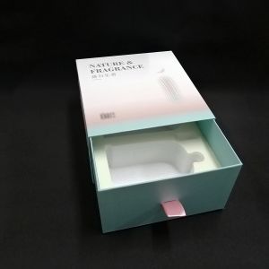 Custom Drawer Style Packaging Boxes Rigid Gift Box For Fragrances Cosmetics And Glass Products With Printing