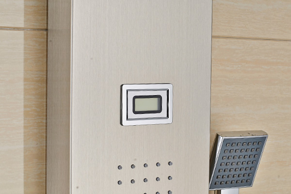 Single Handle 3 Way Bathroom Shower Panels Rose Gold Surface Treatment ROVATE