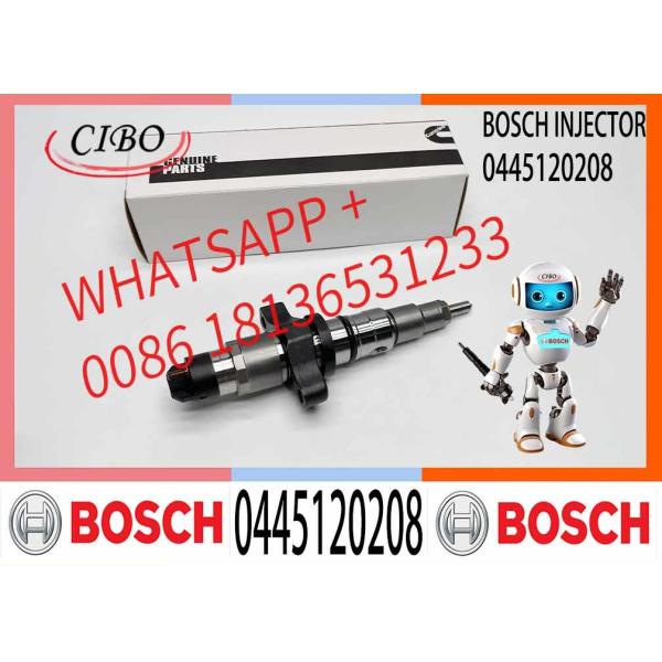 Diesel Engine Spare Parts Fuel System High Pressure Common Rail Injector Assembly 0445120208 0445120032 0445120238