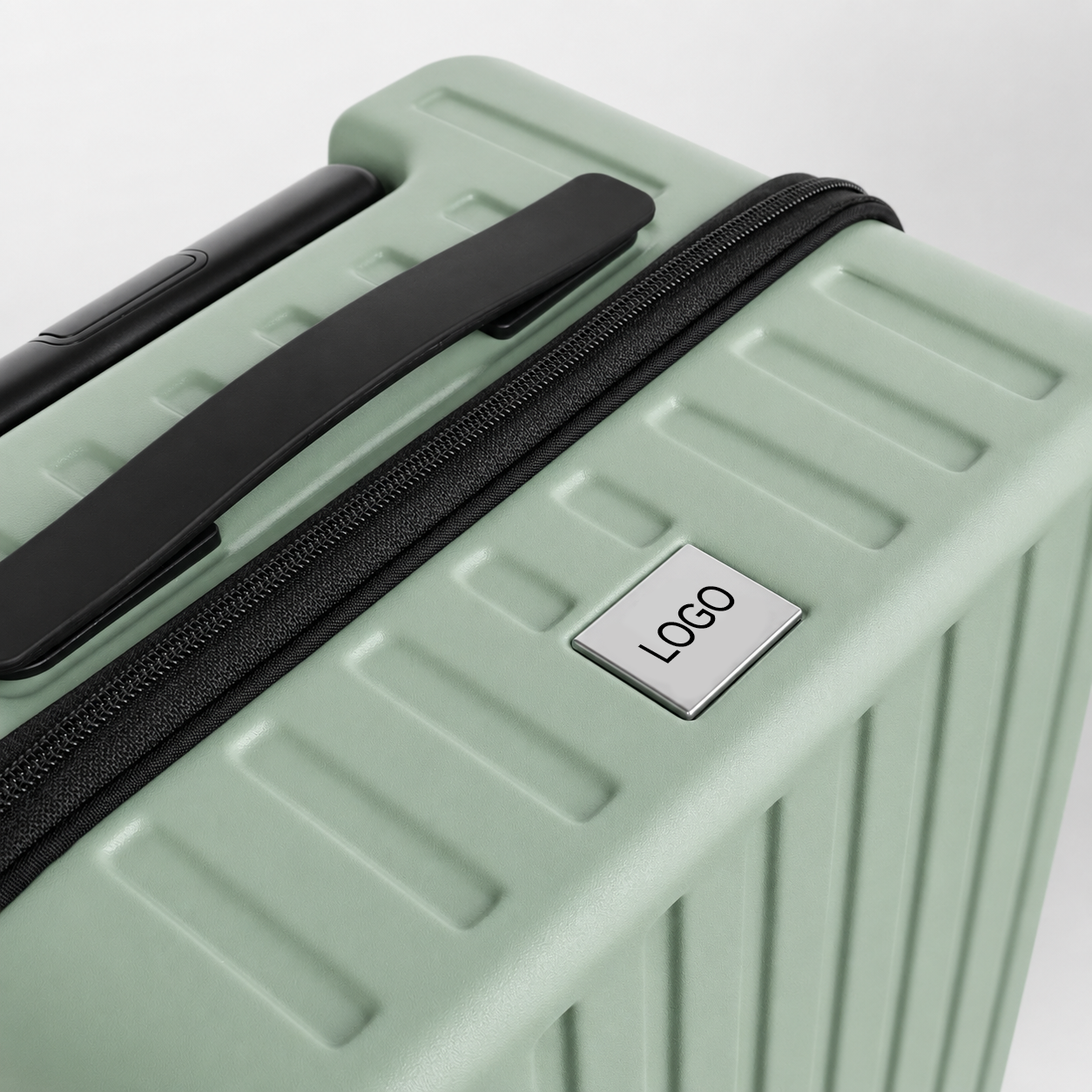 Sage Green Hardshell Luggage with TSA Lock