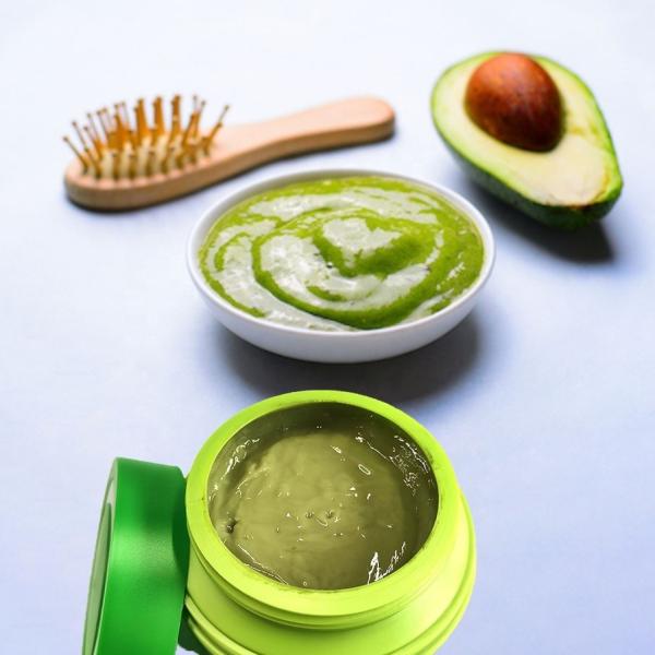 Refreshing Cream Avocado Hair Mask High Nutrient Treatment for Dry and Damaged Hair