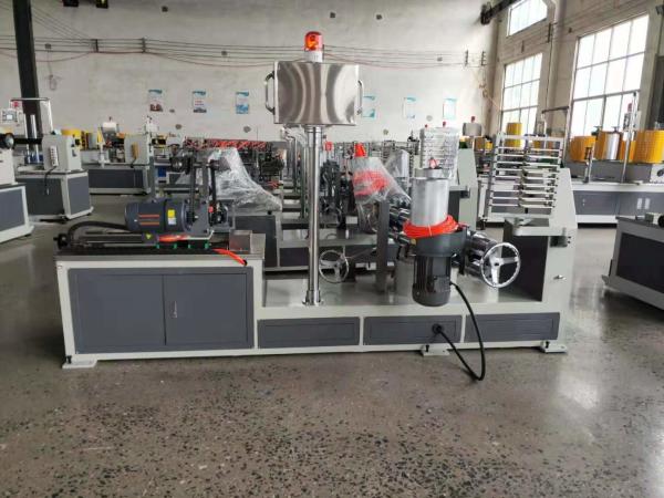 Cardboard Cylinder Kraft Packaging 7.4kw Paper Tube Making Machine