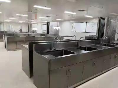 Banco de trabalho de aço inoxidável da mobília do laboratório