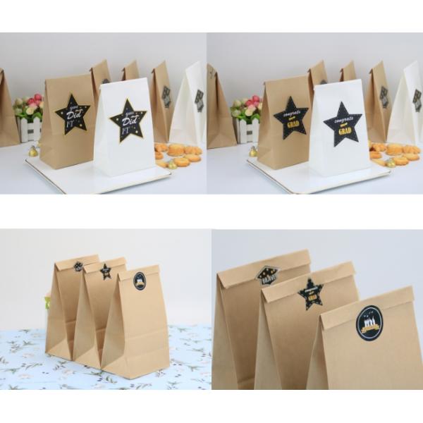 Food Grade 70g Kraft Paper Food Packaging Paper Bag Oilproof